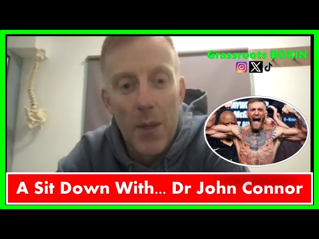 A Sit Down With... Dr John Connor (on weight cutting/nutrition who worked with Conor McGregor)