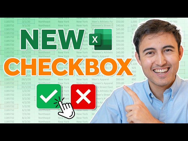 Make a Project Tracker with Excel’s NEW Checkbox Feature