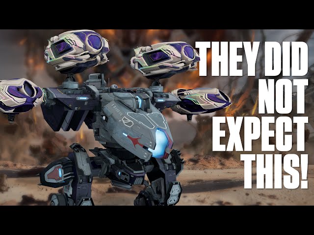 Newton Transformed into a BRAWLING BEAST! War Robots Newton Gameplay