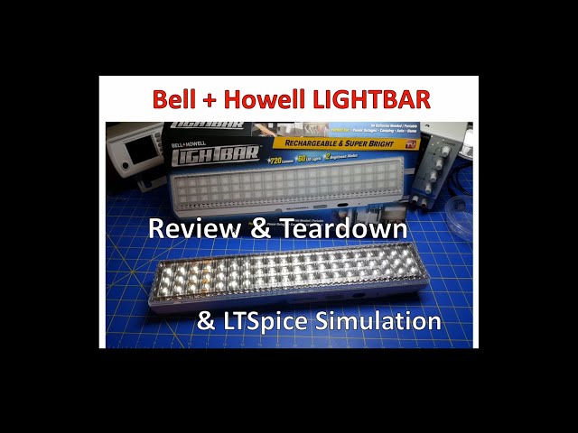 Bell + Howell LED Lightbar Review & Teardown
