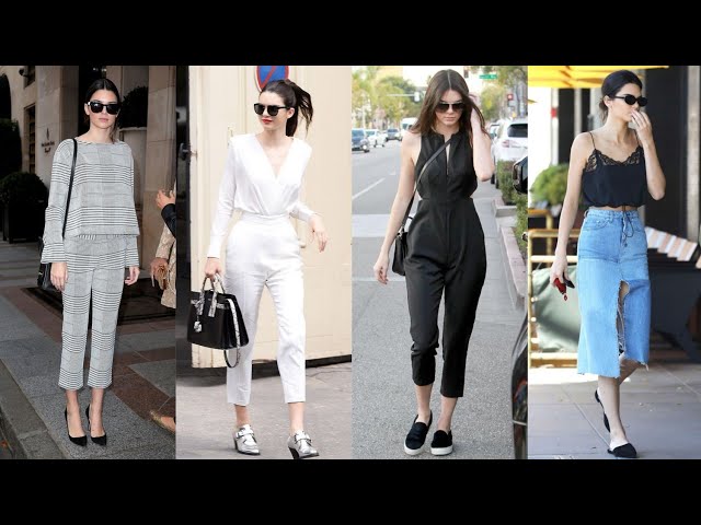 Kendall Jenner's Best Street Styles with simple look