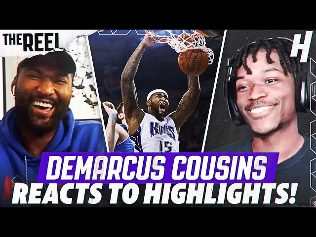 DEMARCUS COUSINS REACTS TO DEMARCUS COUSINS HIGHLIGHTS! | THE REEL S2 WITH @KOT4Q