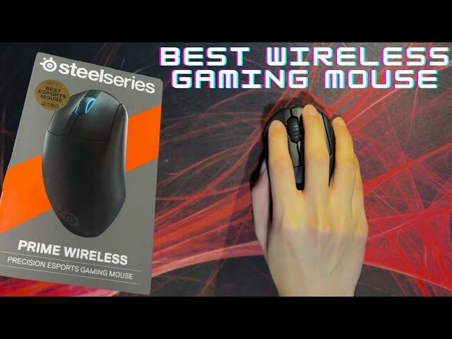 SteelSeries Prime Wireless | Lightweight Ultra-fast FPS Best Wireless Gaming Mouse Unboxing