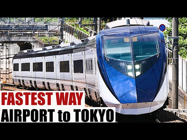 The Fastest Express Train in Japan (except for Shinkansen) || Narita Airport→Ueno