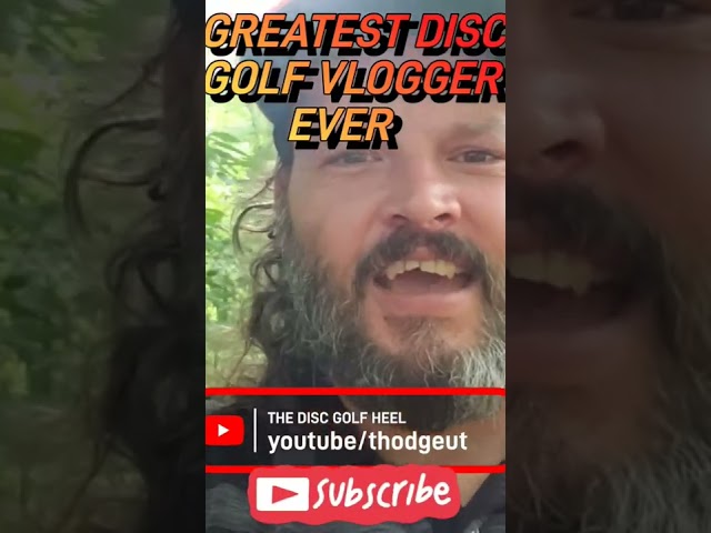 The Greatest Disc Golf Vlogger EVER! #DiscGolf #PDGA #DGPT #jomezpro #theDiscGolfHeel #ScumbagArmy