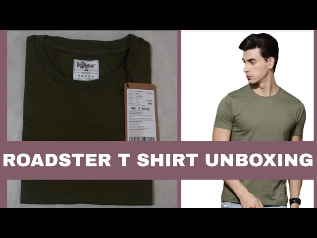 Roadster T Shirt Unboxing | Flipkart T Shirt Unboxing