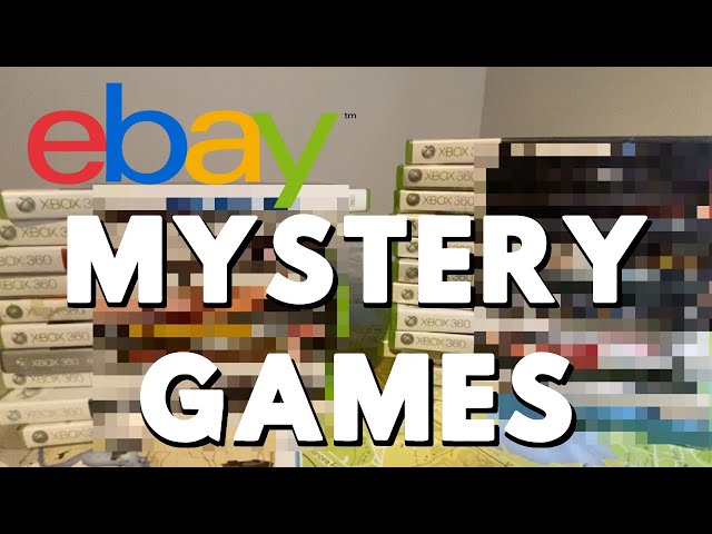 Unboxing Mystery XBOX 360 Games from eBay!!!