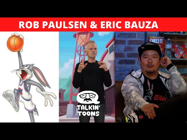 Talkin' Toons w/ Rob Paulsen: Eric Bauza Episode #4  |  Voice of Bugs Bunny, Taz, Tweety & more!