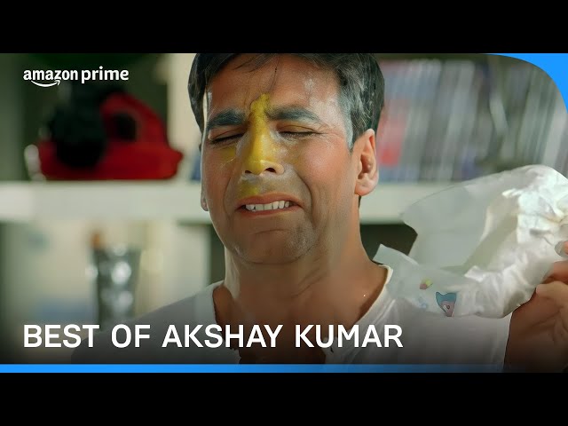 Best of Akshay Kumar | Khatta Meetha, Heyy Babyy, Bhagam Bhag, Deeewane Huye Paagal | Prime Video IN