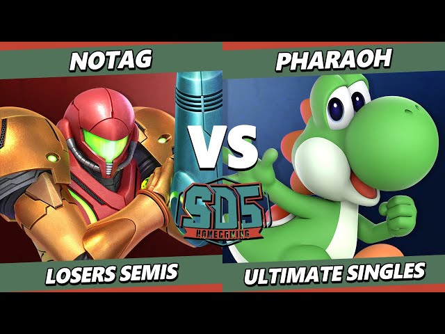 Stick Drift 5 LOSERS SEMIS - NoTag (Samus, Mario) Vs. Pharaoh (Yoshi) Smash Ultimate - SSBU