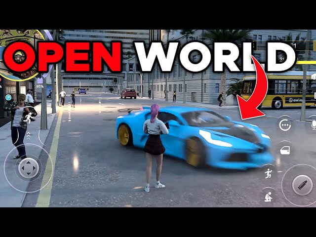TOP 6 Best Open World ROLE PLAY Games like GTA 5 Online for Android & iOS! • High Graphics Games