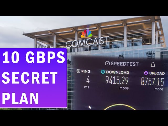 Comcast Xfinity's secret 10 Gbps package they don't tell you about