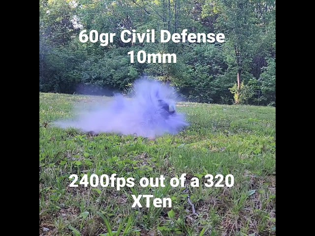 Civil Defense 10mm Vs Gallon of water