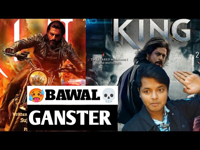 KING UPDATE | SRK GANGSTER AVTAAR IN MASSY LOOK