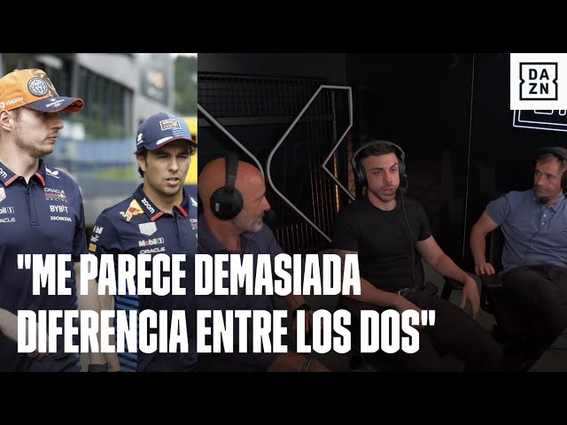DjMaRiiO, Antonio Lobato y Toni Cuquerella analizan la distancia entre Checo Pérez y Max Verstappen
