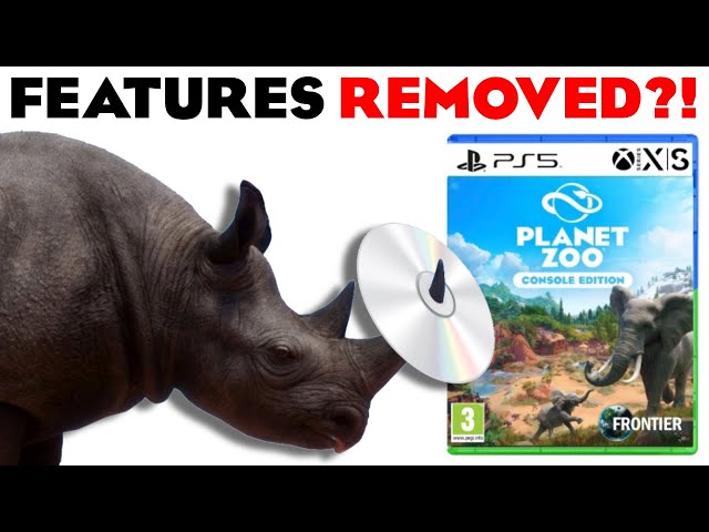Planet Zoo Console's REMOVED Features?!