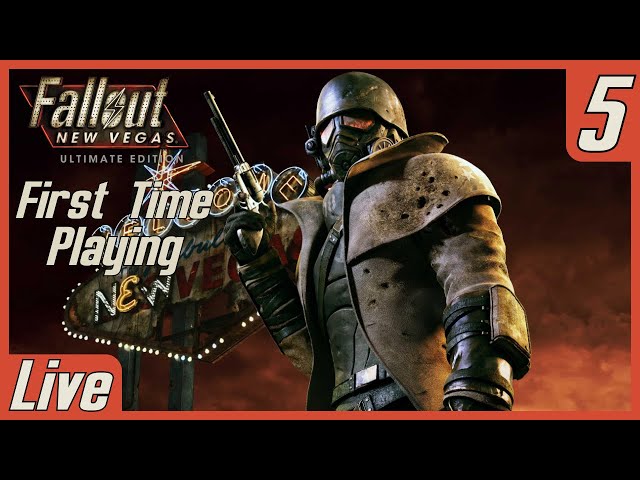 🔴 First Time Playing Fallout New Vegas - Part 5 - Companion & Freeside Quests | Streaming Series