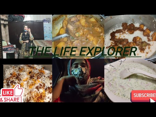 Mamu k ghr gay || Biryani recipe || The Life Explorer