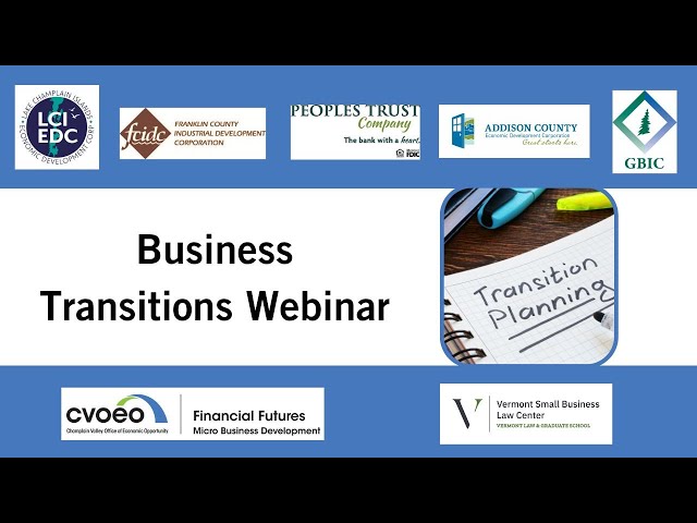 CVOEO | Business Transitions and Succession Planning