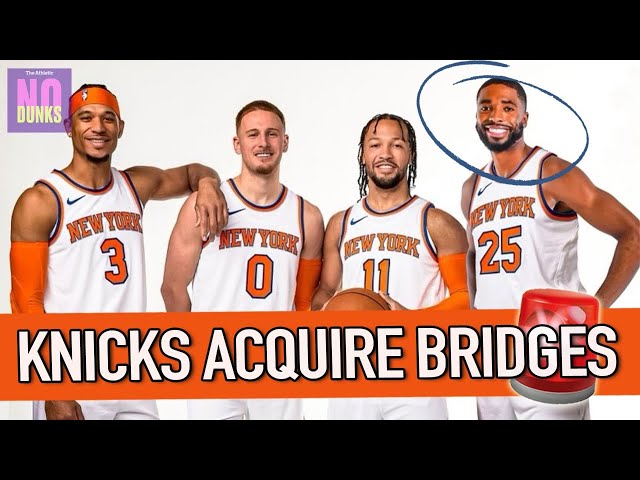 Knicks Acquire Mikal Bridges In Blockbuster Trade | Emergency Pod 🚨