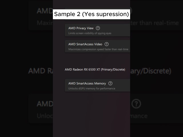 I ❤️ AMD Noise supression!