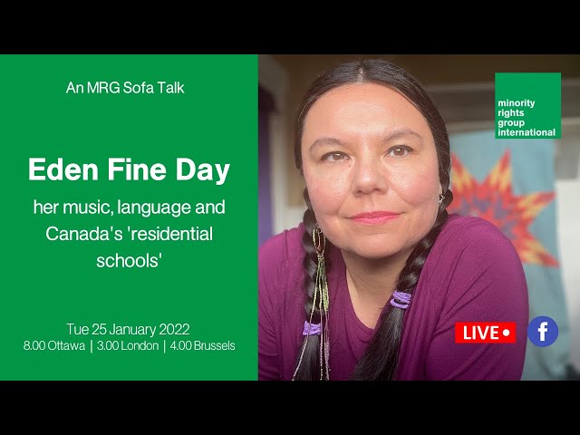 Eden Fine Day: her music, language and Canada’s ‘residential schools’