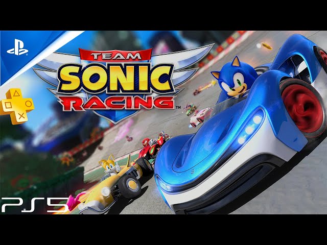 (PS5) Team Sonic Racing Gameplay | Playstation Plus FREE MARCH GAME  2022 [4K HDR 60FPS]