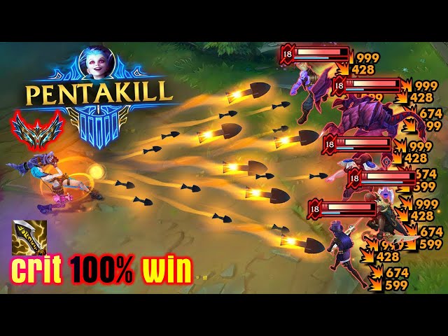 LOL: This is the reason why jinx has a high win rate in challenge rank !!!