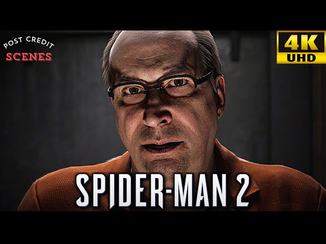 Marvel's Spiderman 2 Post Credit Scenes PS5 [4K 60 FPS]