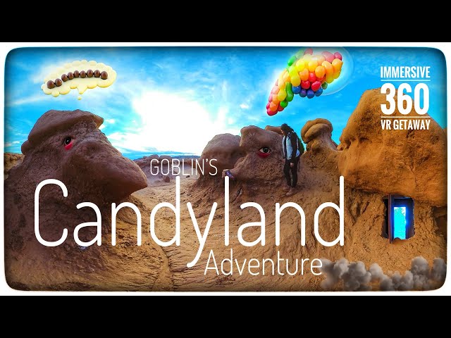 Goblin's Adventure to Candyland! 🍭👺🍭 Immersive VR 360 Nature Experience