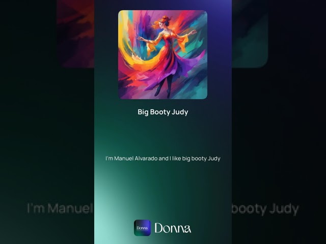 Donna AI - Big Booty Judy (Feat. Drake AI)