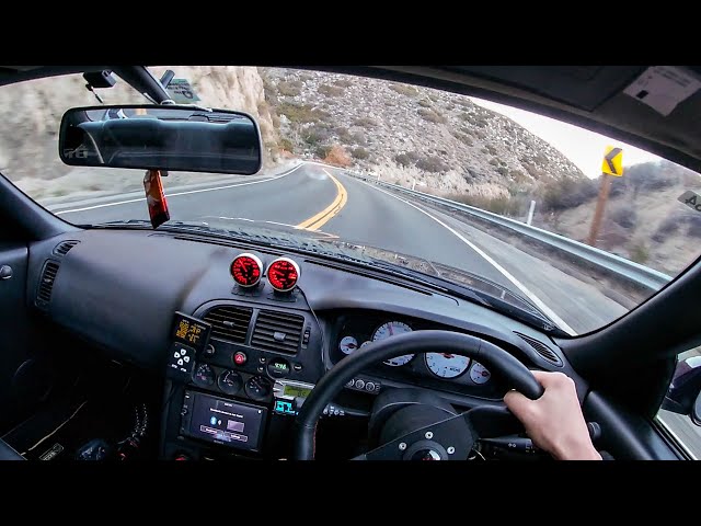 Midnight Purple R33 GTR V-Spec takes on the Touge! | Raw POV Driving