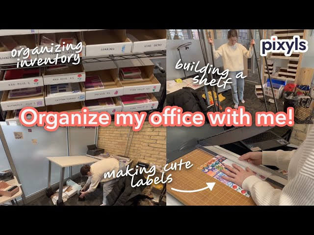 Organize my small business office with me!