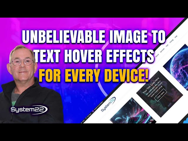 Divi Theme Tutorial: Create Unbelievable Image to Text Hover Effects for Every Device!
