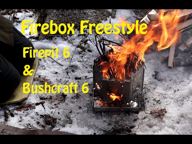 Bushcraft Freestyle in the Firepit 6 and Bushcraft 6 Configurations