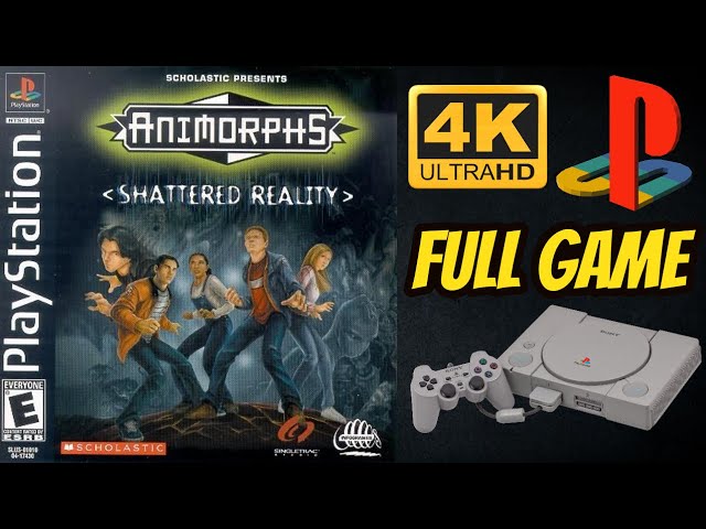 Animorphs: Shattered Reality | PS1 | 4K60ᶠᵖˢ UHD🔴 | Longplay Walkthrough Playthrough Full Movie Game