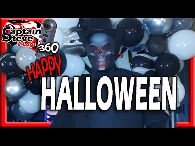 360 VR Video King Billy Halloween 2022 Captain Steve Vlog Northampton At Night Tour UK