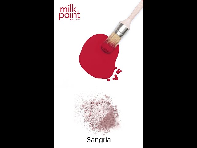 Sangria Milk Paint by Fusion Colour of the Week