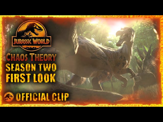 SEASON 2 FIRST LOOK, OFFICIAL CLIP & RELEASE DATE! | Jurassic World; Chaos Theory Season 2