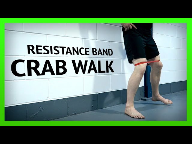 Resistance Band Glute Exercises: Crab Walk [Ep49]