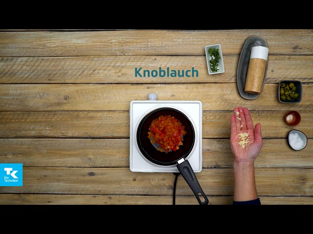 Buntes Ofengemüse mit Oliven-Tomaten-Ketchup