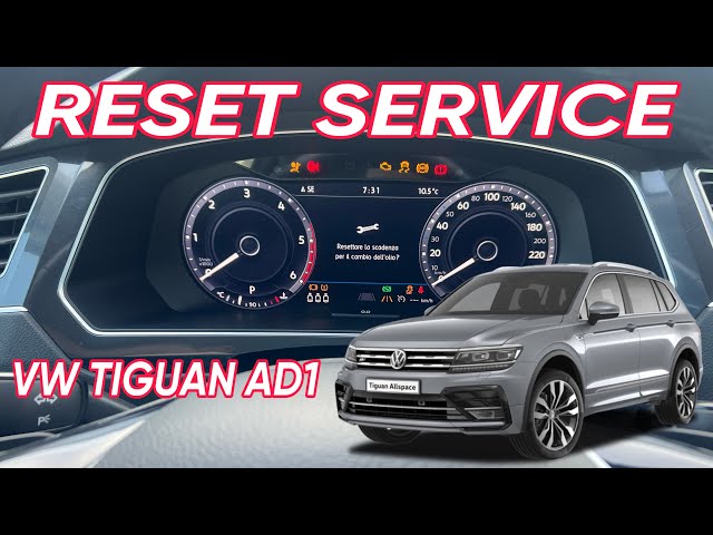 RESET SERVICE Volkswagen TIGUAN AD1