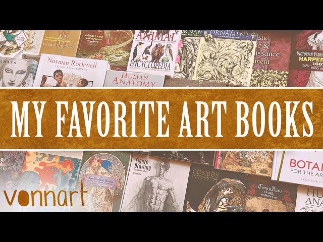 My Top Favorite Art Books and Reference Books as an Artist!