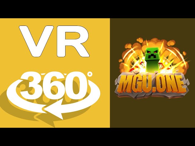 Minecraft 360 Video with shadders MGU.one | Survival