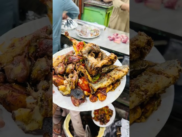 BBQ Platter| Fish | Mutton Champ | Chicken ||Asian Food #shorts