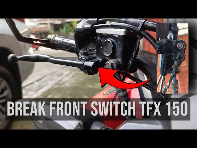 HOW TO CHANGE BREAK FRONT SWITCH YAMAHA IN TFX 150