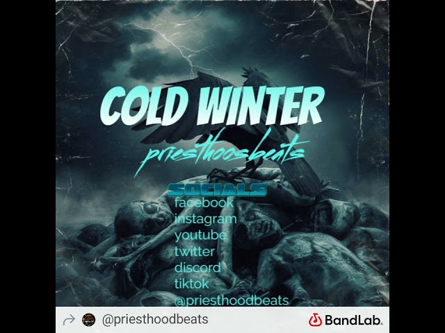 trap/hiphop type beat with lyrics Cold Winter by priesthoodbeats