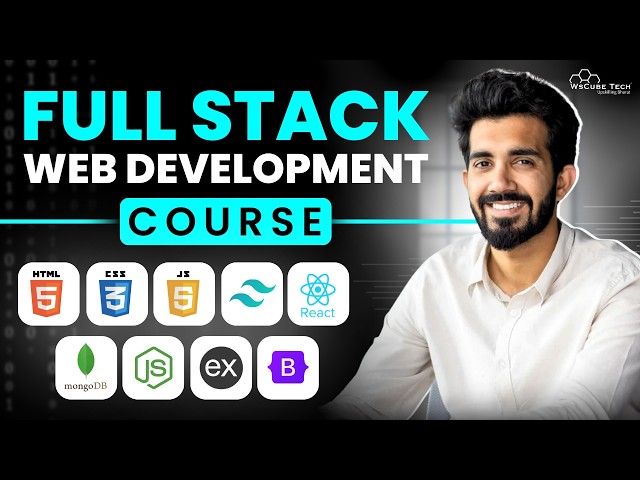 Full Stack Web Development Live Course | 15+ Projects & 100+ Live Classes - WsCube Tech