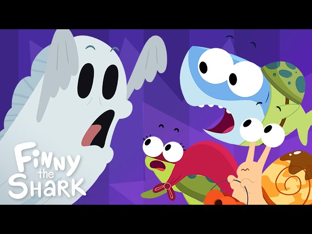 Happy Halloween, Finny! | Finny The Shark | Cartoon For Kids