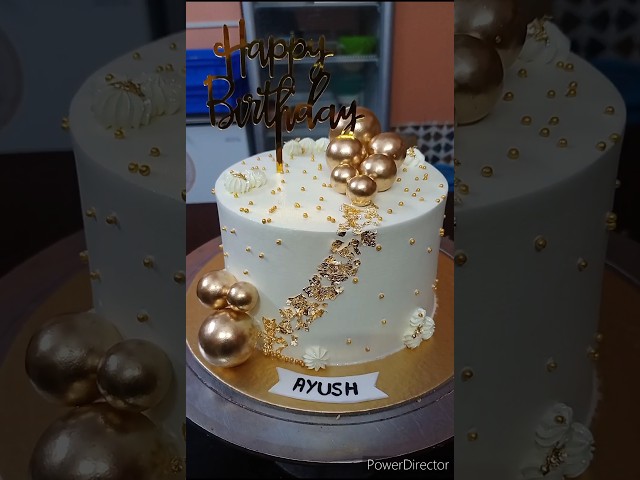 unique design birthday cake decoration ideas | birthday cake design #shorts #short #viral #cake
